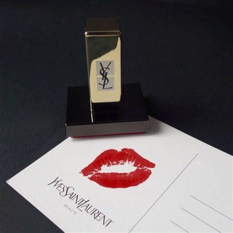 ysl lip stamp|YSL beauty lipstick engraving.